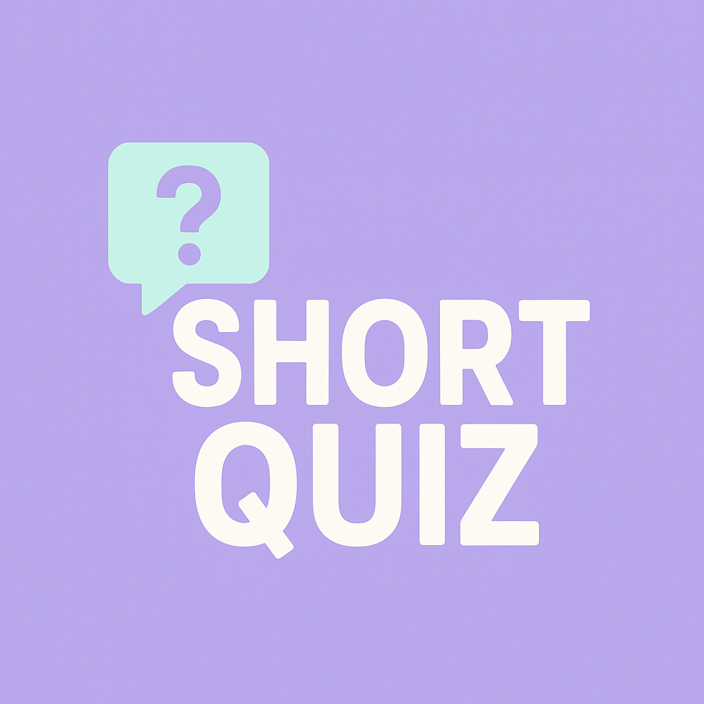 ShortQuiz Cover